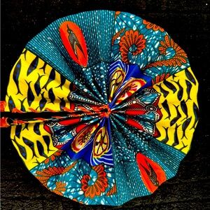 African Kente Fan